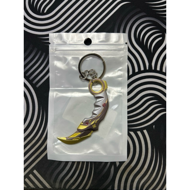 GANTUNGAN KUNCI VALORANT TERMURAH - CHAMPION KARAMBIT - VALORANT KEYCHAIN | LIMITED STOCK