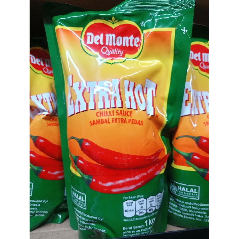 

Saos Delmonte Xtrahot kemasan 1 kg