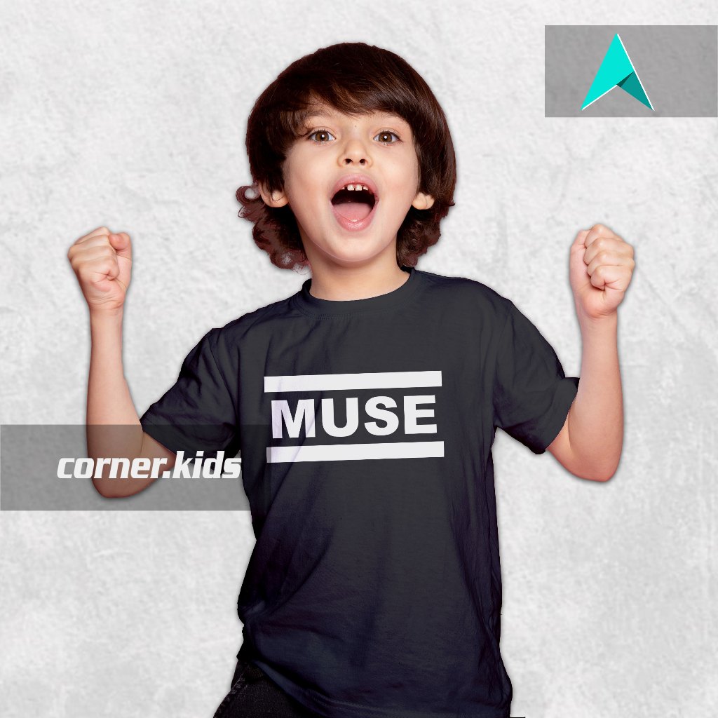 Kaos Anak Band Muse - Kaos Muse Anak - Kaos Anak Band