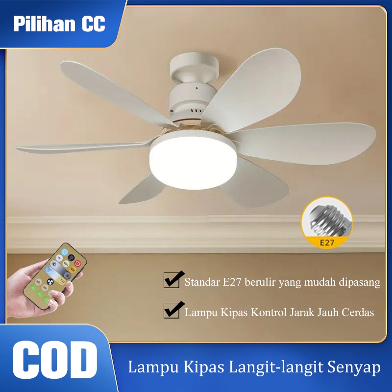Lampu Kipas LED, Lampu Kipas Plafon, Lampu Kipas Plafon 2 in 1,Bilah kipas bohlam LED,cahaya kipas