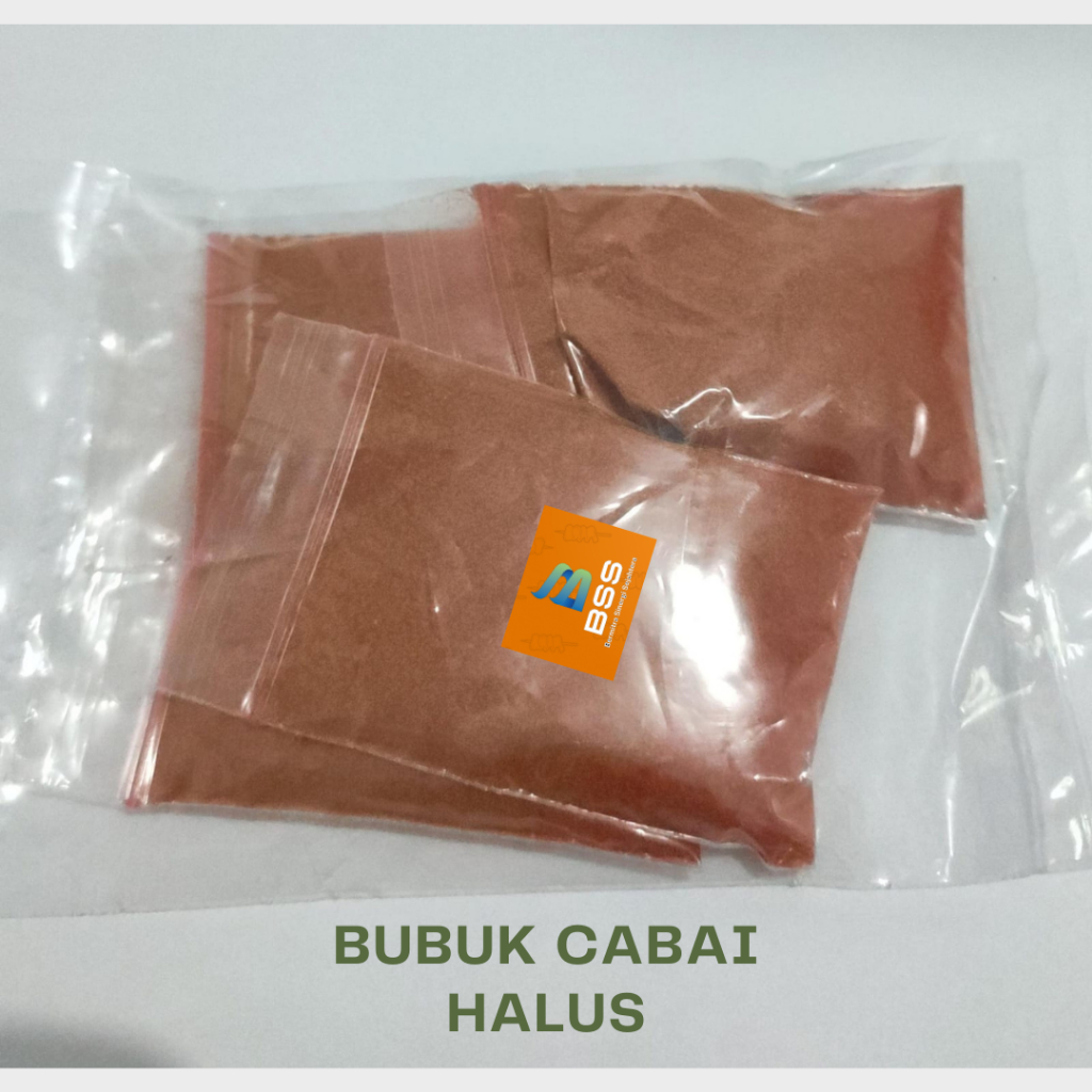 

Bubuk cabai halus kemasan 40gr, bubuk cabe korea