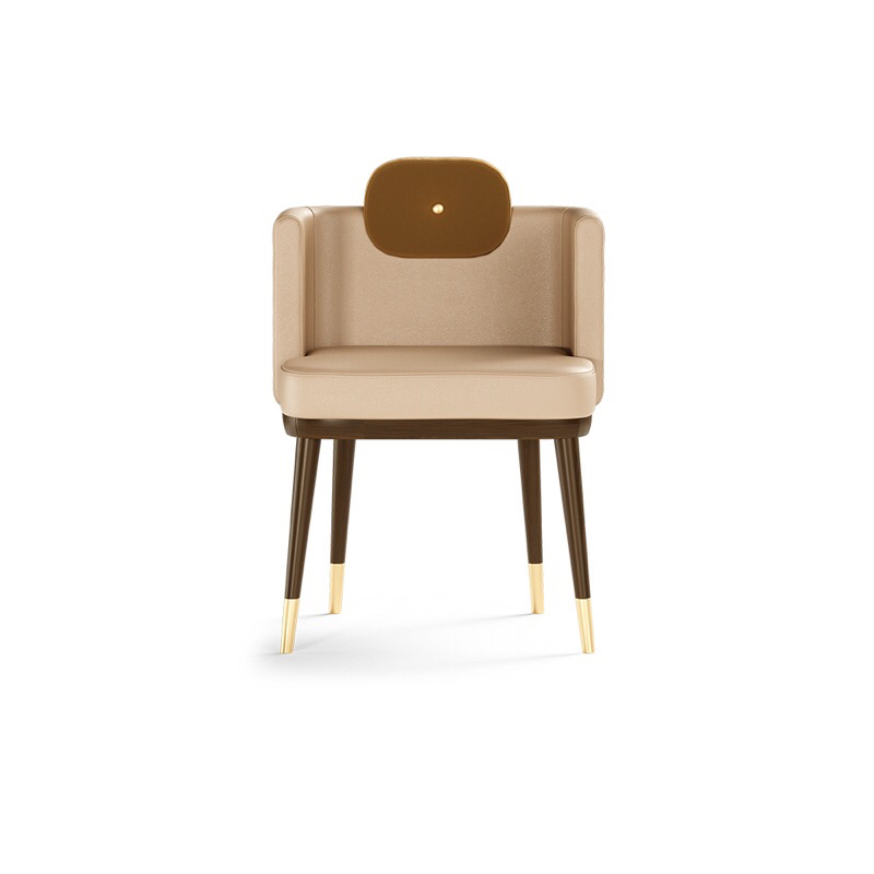 Kursi Makan Minimalis | Kursi Teras Ashby Minimalis Kaki Kuningan