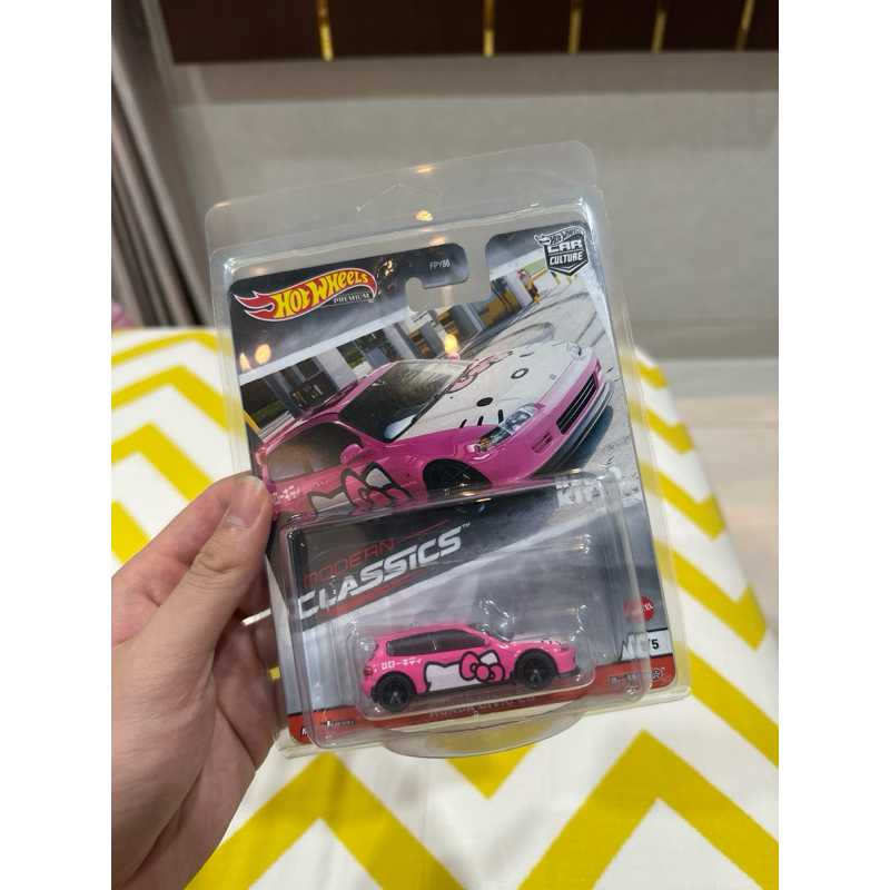 Hotwheels Honda Civic EG Hello Kitty