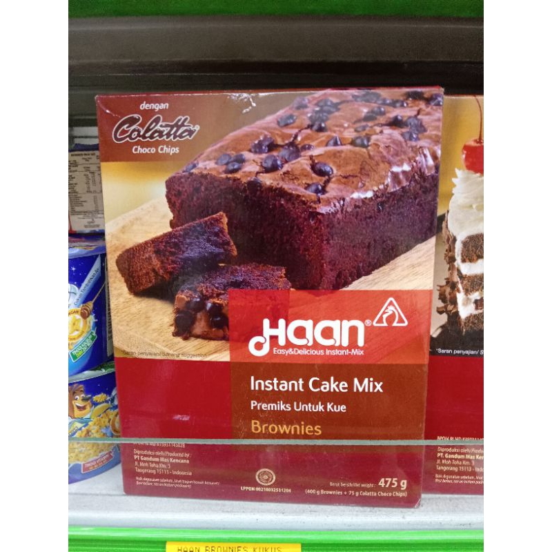 

Brownies kukus Haan 475g