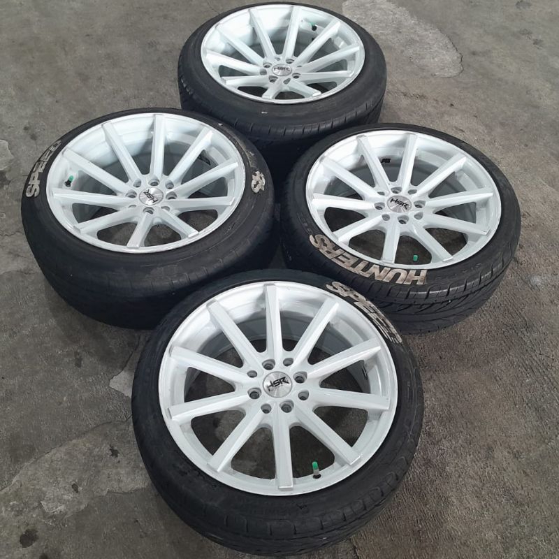 VELG SECOND HSR HUSTLER RING 17 PLUS BAN | JAZZ RS YARIS SWIFT VIOS AVANZA XENIA OLD