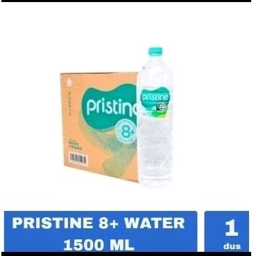 

AIR MINERAL PRISTINE 1500ML (1 DUS ISI 12 PCS)