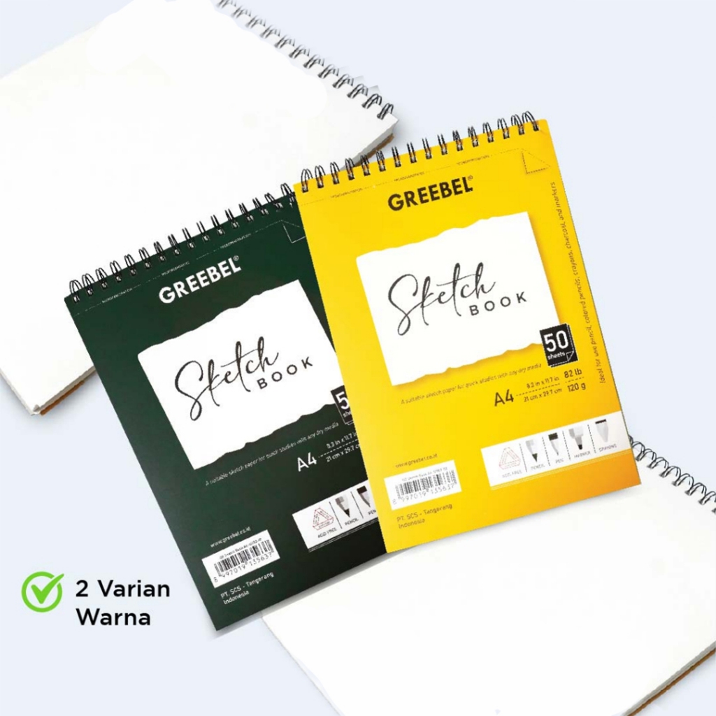 

Sketch Book A4 12002 GREEBEL / Buku Gambar Sketsa / DrawiNG Book