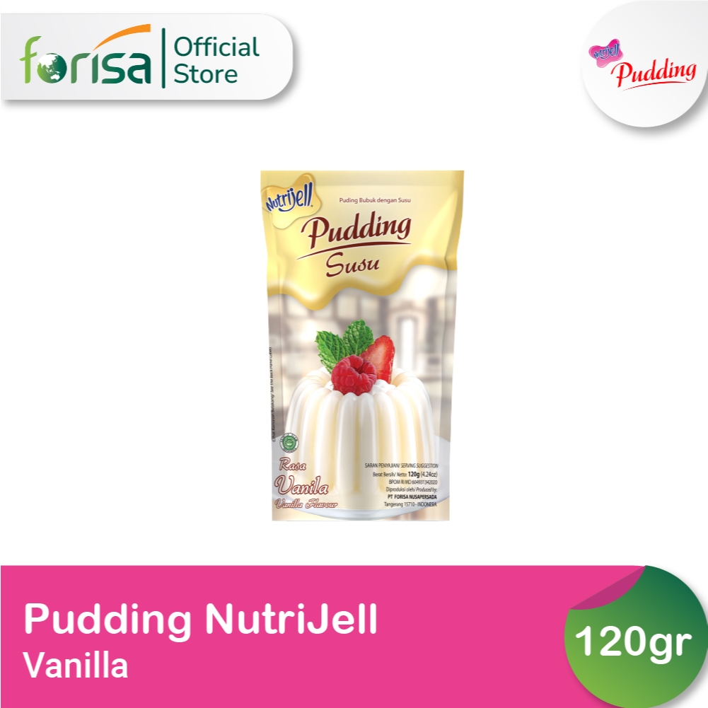 

Pudding Nutrijell Susu Rasa Vanilla 120 gr