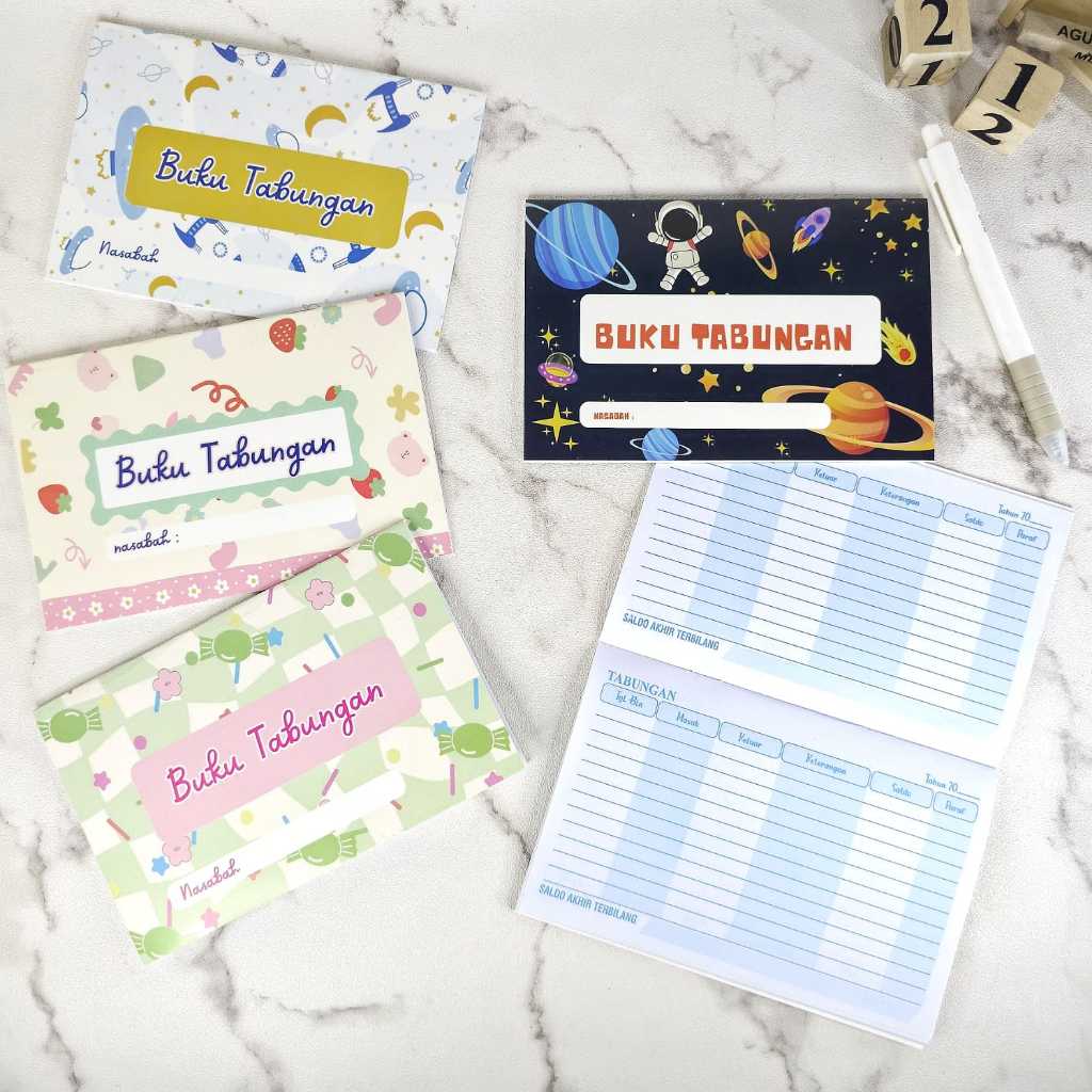 

[ TOOKE ] BUKU TABUNGAN ANAK / BUKU CATATAN MENABUNG SEKOLAH / BUKU TABUNGAN SEKOLAH / BUKU TABUNGAN ANAK.
