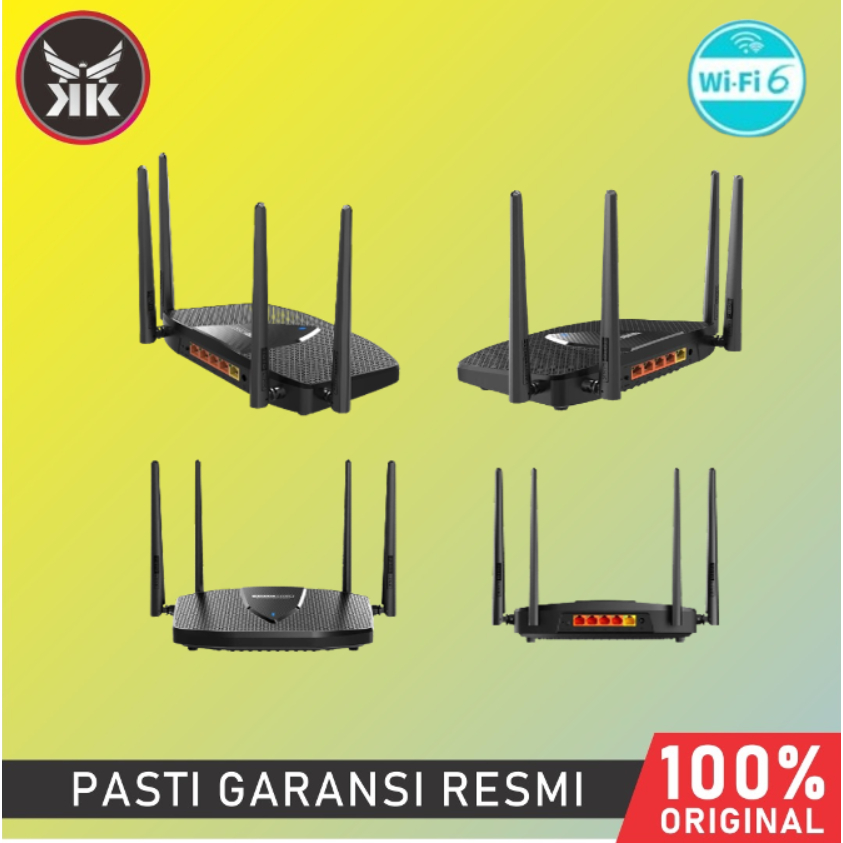 ROUTER TOTOLINK X6000 - AX3000 DUAL BAND GIGABIT WIFI 6 ROUTER