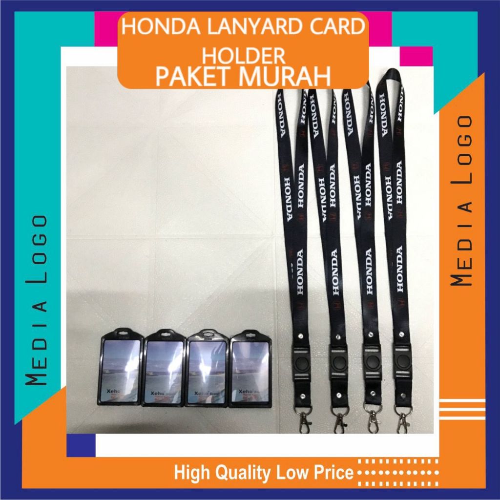 

HONDA Lanyard ID CARD/Gantungan ID Card-Tali Strap (Paket Murah)