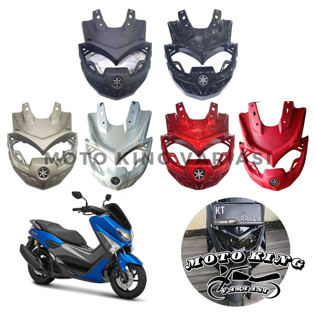 Cover Lampu Depan Nmax 2015 - 2019/ List Lampu Nmax 2015 - 2019 / Ring Lampu Nmax 2015 - 2019
