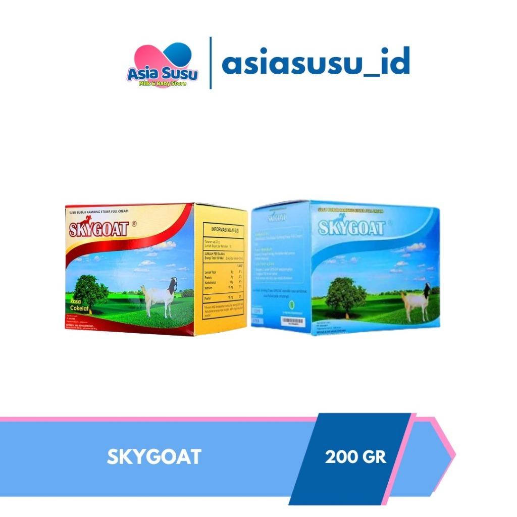 

SKYGOAT SKY GOAT SUSU KAMBING ETAWA BUBUK 200GR