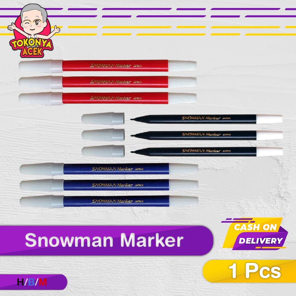 

Spidol Kecil Snowman SIGN Pen Marker PW1A