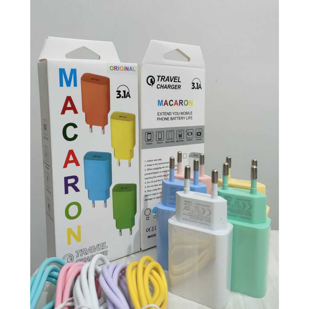 Charger Macaron 3.1 A TC Macaron 3.1A