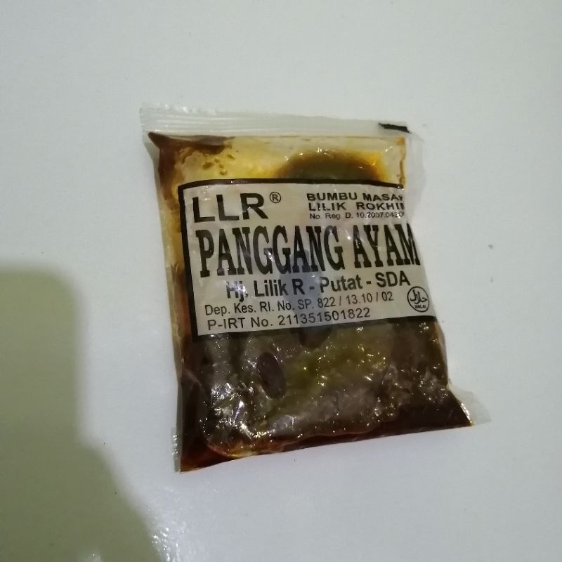 

Bumbu Panggang Ayam LLR Hj Lilik R - Putat - SDA