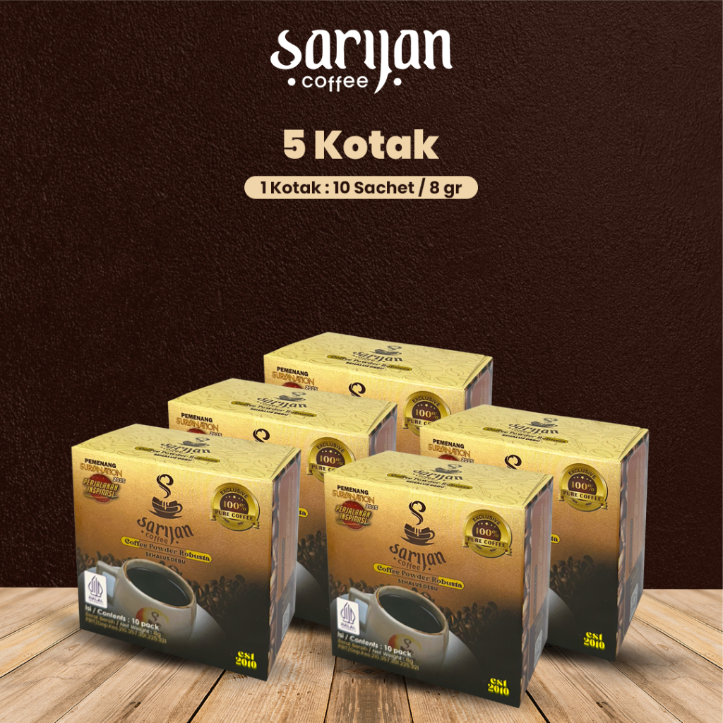 

SARIJAN SACHET (5 KOTAK) 50 pcs x 8gr