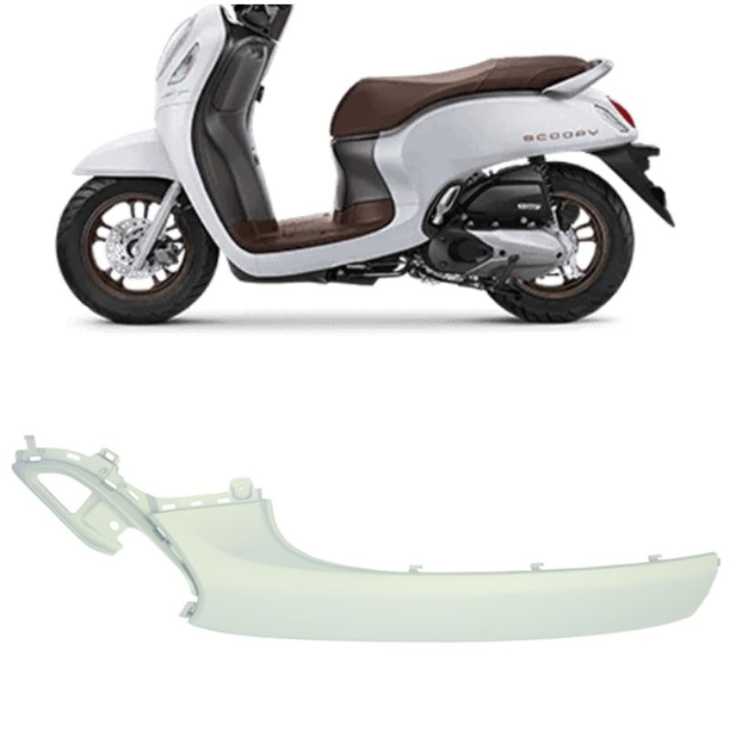 64421-K2F-N00ZQ Underside scoopy prestige white putih dop scoopy k2f asli honda