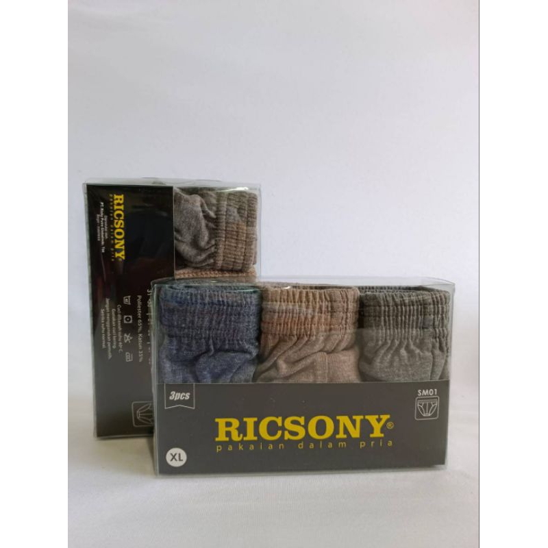 Celana Dalam Pria Ricsony isi 3 pcs - SM 01