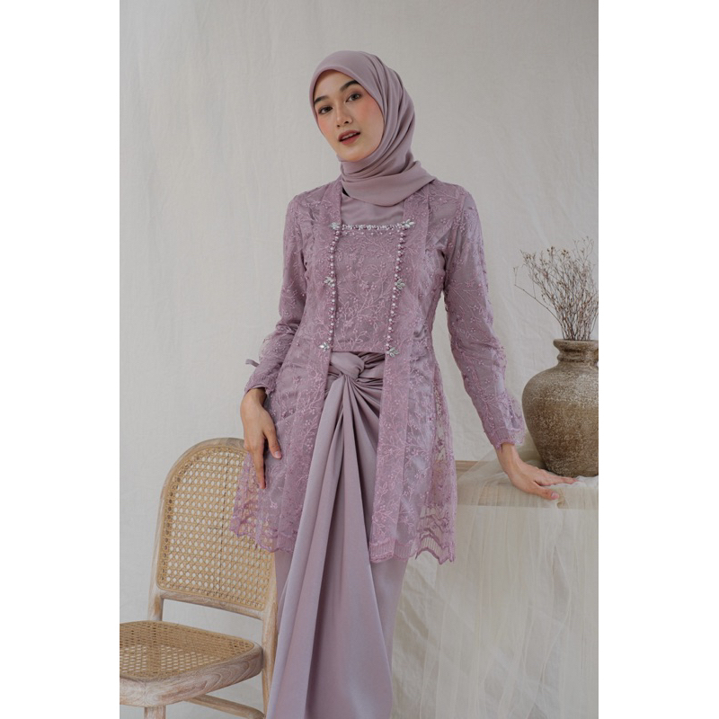 Best Seller Jumbo Hera Set Kebaya Setelan Kebaya Brukat Premium Kebaya Kutu Baru Gamis Suhita Set Ma