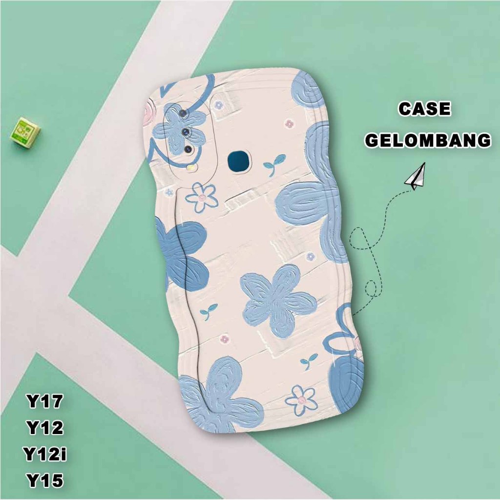 Case Hp - Gelombang Vivo Y17- Vivo Y12 - Vivo y12i - Vivo Y15 -  Casing Hp Gelombang Vivo Y17- Vivo 