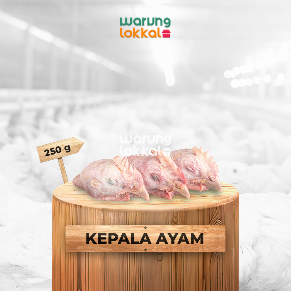 

Kepala Ayam 250g - Warung Lokkal