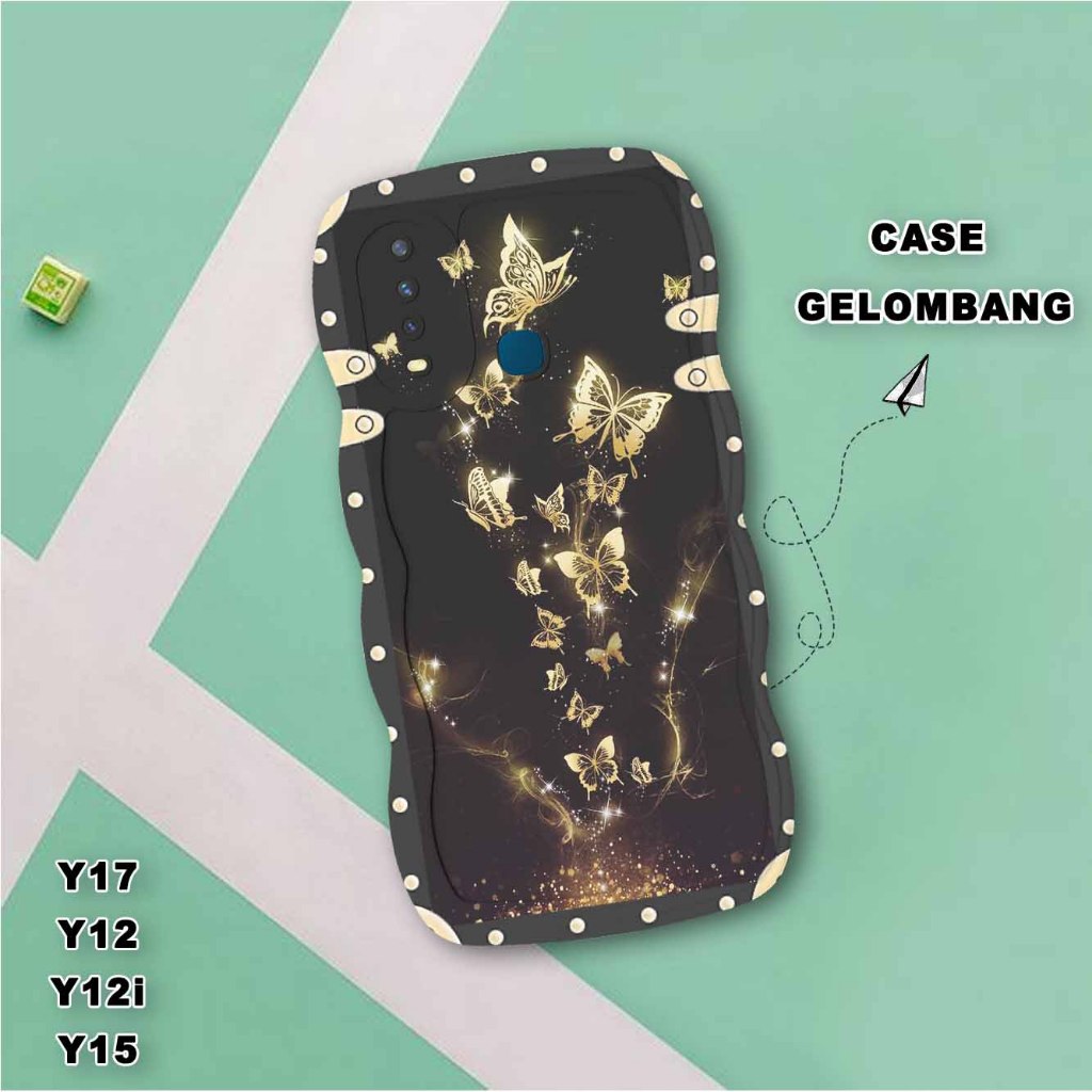 Case Hp - Gelombang Vivo Y17- Vivo Y12 - Vivo y12i - Vivo Y15 -  Casing Hp Gelombang Vivo Y17- Vivo 