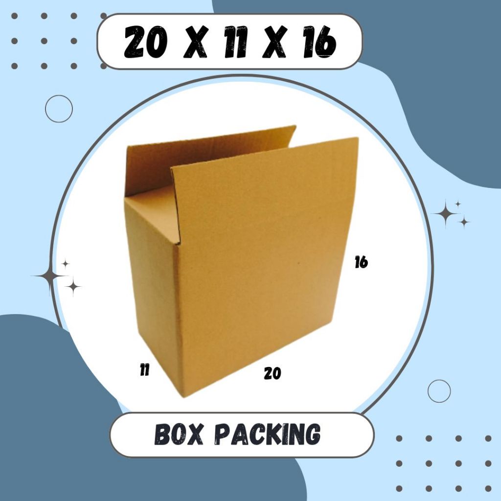 

Kardus 20x11x16 Packing Olshop Box A1 Dus Kotak Kemasan Box Aksesoris Souvenir Sparepart Madu Parfum