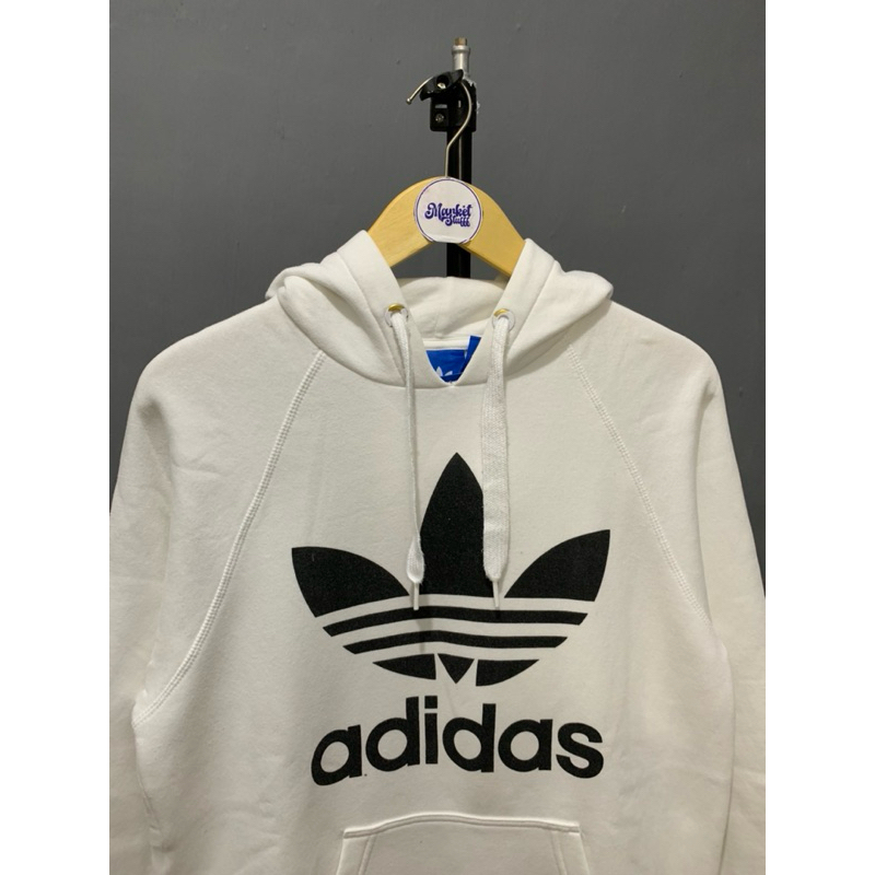 HOODIE ADIDAS TREFOIL WHITE