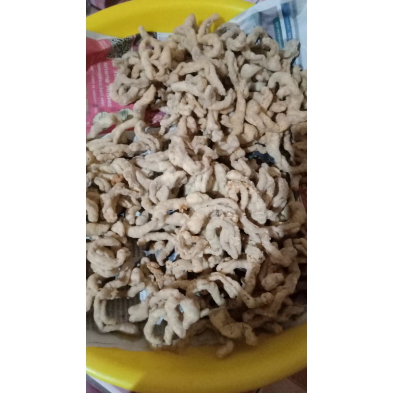 

keripik usus ayam