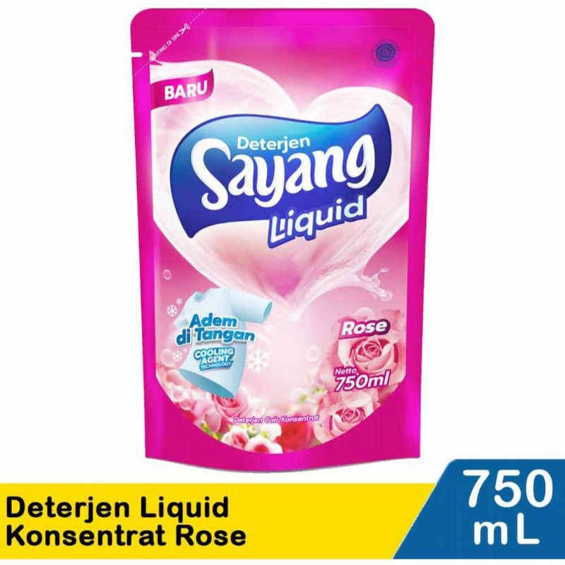 DETERJEN LIQUID sSAYANG 720 ML/SAYANG DETERJEN CAIR