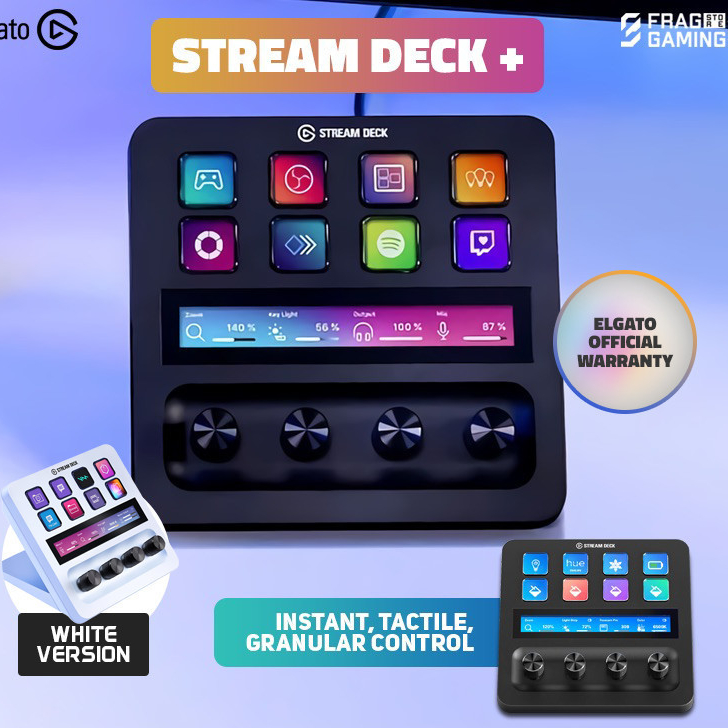 Elgato Stream Deck+ / Stream Deck Plus / Stream DeckPlus Controller