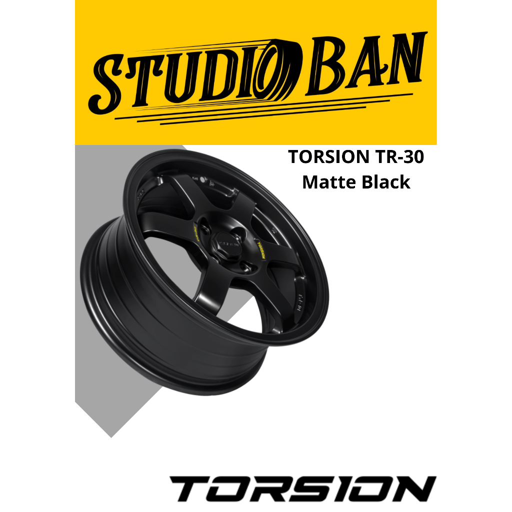 Velg Mobil TORSION TR30 Ring 16 5x114.3 Matt Black