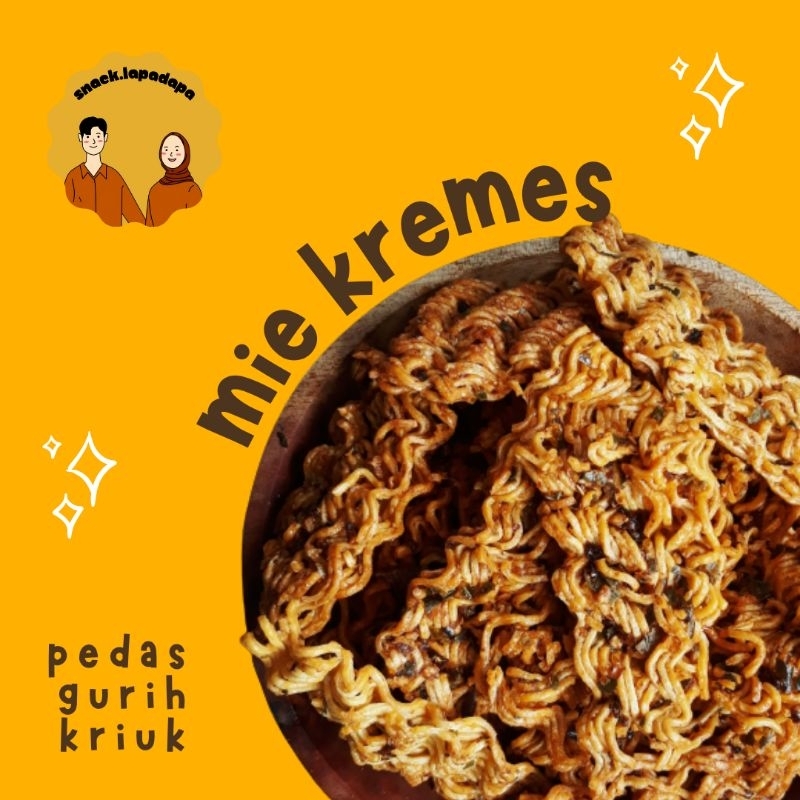

MIE KREMES PEDAS DAUN JERUK 500GRAM
