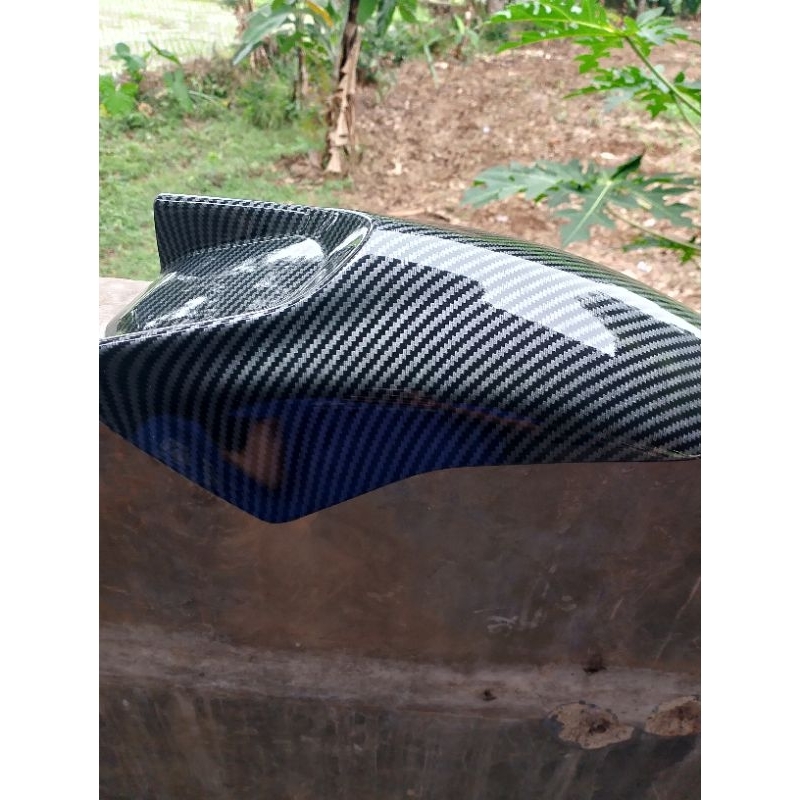 spakbor depan aerox 155 all new aerox 155 carbon kevlar