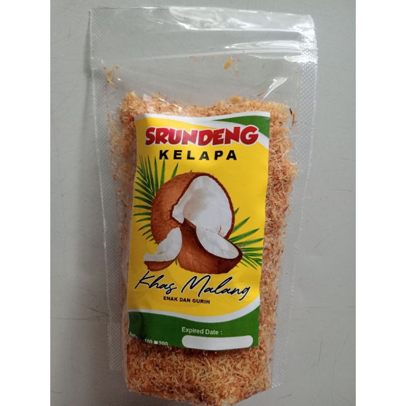 

Serundeng Kelapa Khas Malang Gurih 100gram