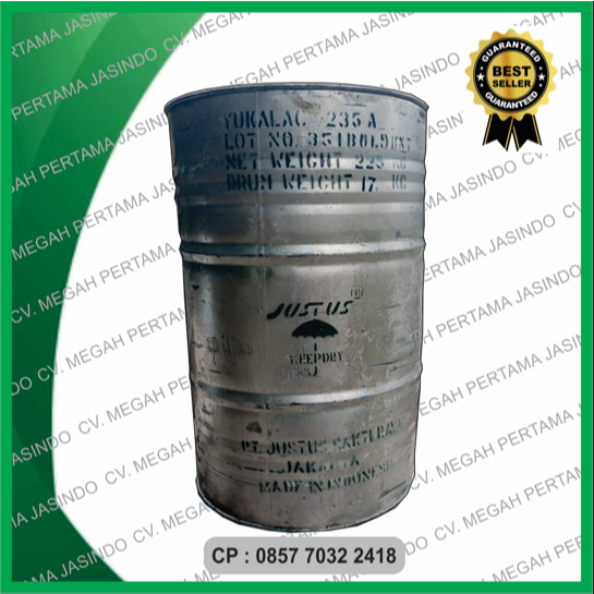 Resin Yukalac 235A 1 DRUM 225 KG JUSTUS