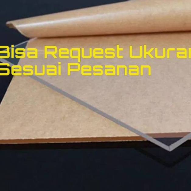 

KODE K7N2 Akrilik Lembaran 3mm 2x5cm Acrylic Sheet