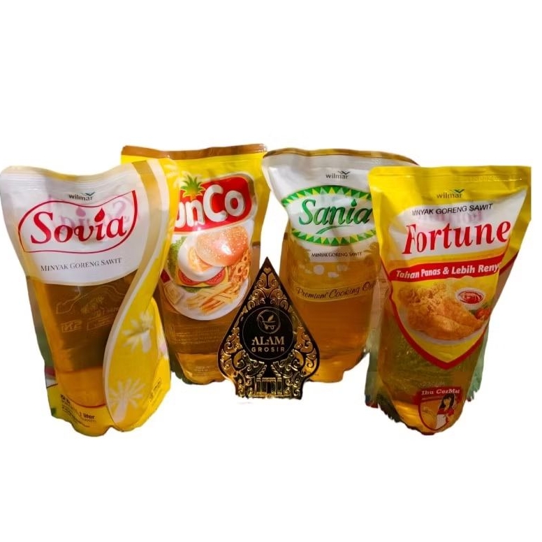 

SUNCO Minyak Goreng 1L Fortune Sania Sovia 12 PCS
