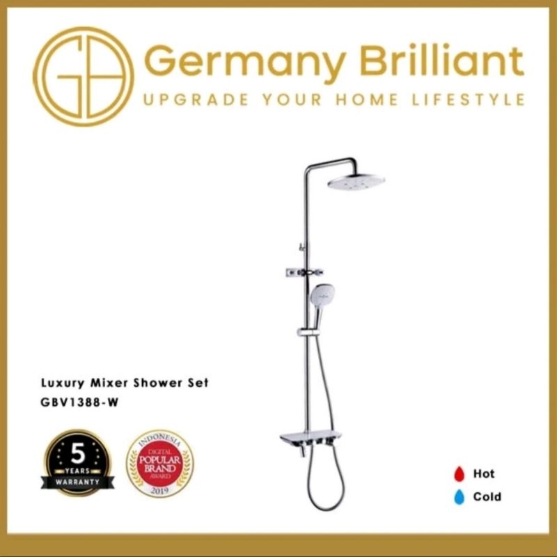 Germany Brilliant Shower GBV1388B & GBV1388W