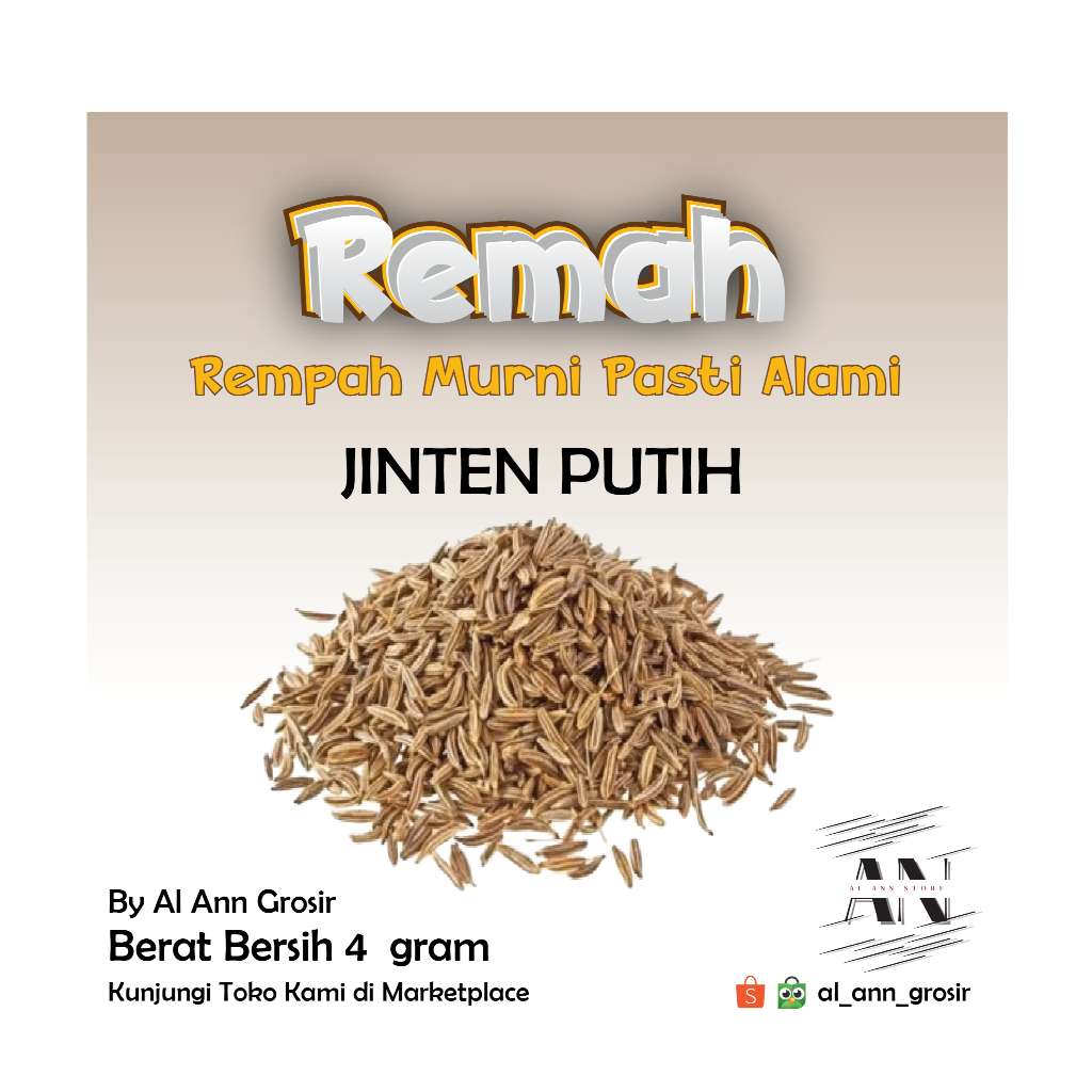

Jinten Asli, rempah masakan
