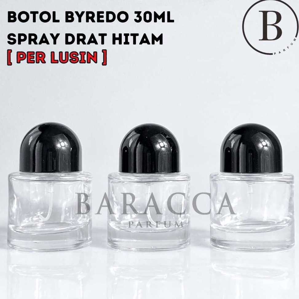 KODE E5V4 Botol Parfum Byredo 3ML Drat Hitam  Botol Parfum Kosong Byredo 3ML  Botol Byredo 3ML Perlu