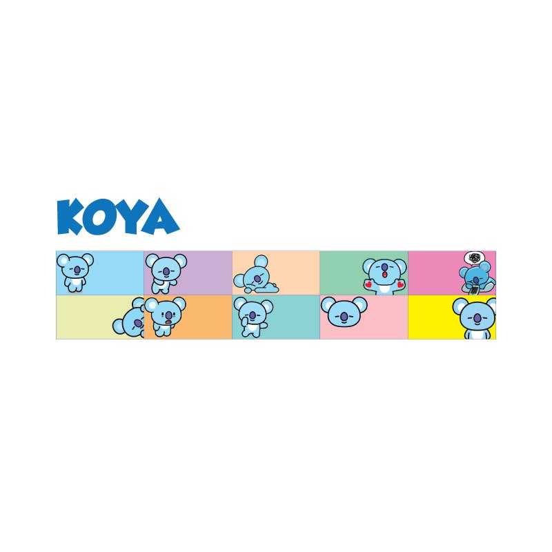 

sticker nama waterproof koya