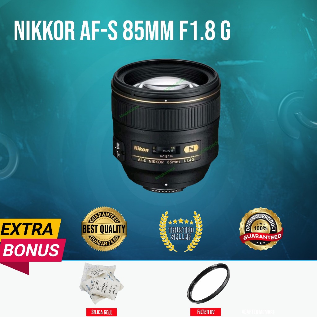 [GUBUK KAMERA] NIKON AF-S 85MM F1.8 G ORIGINAL NORMAL MULUS MURAH (SECOND)