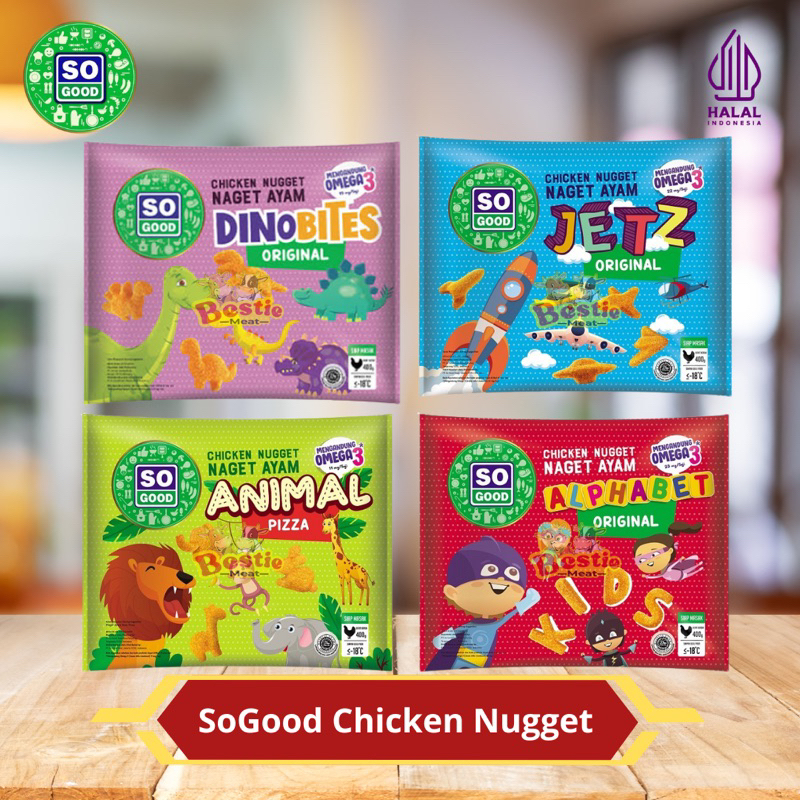 

SoGood Chicken Nugget 400g