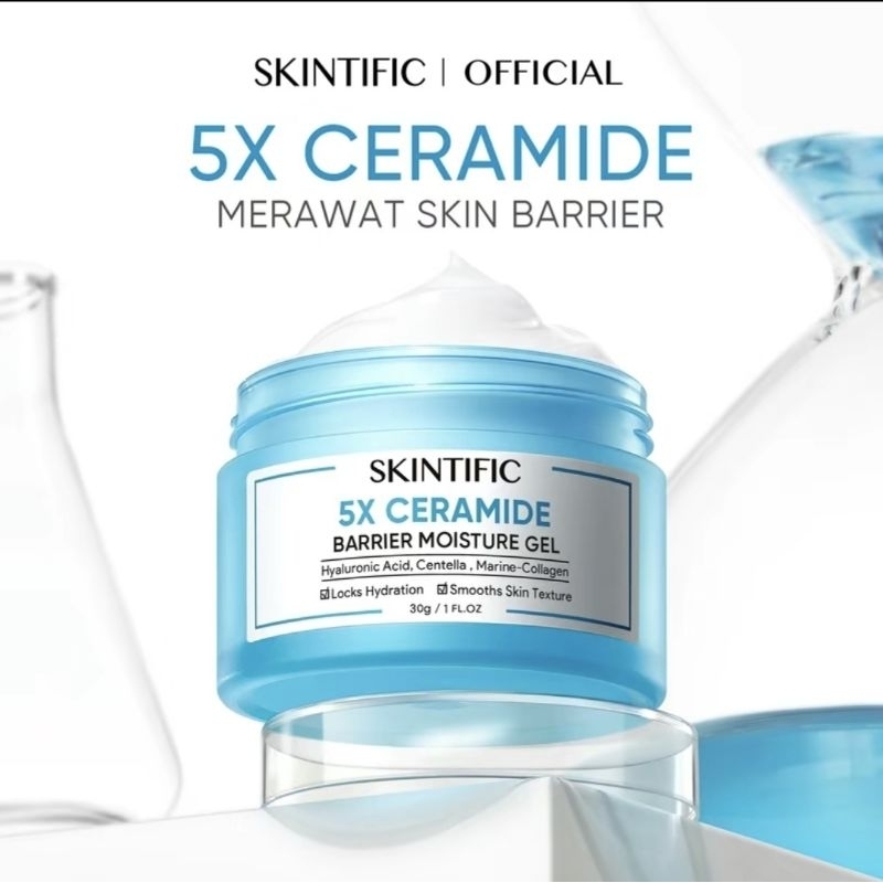 Skintific Moisturizer 30gram 80gram 100% Original