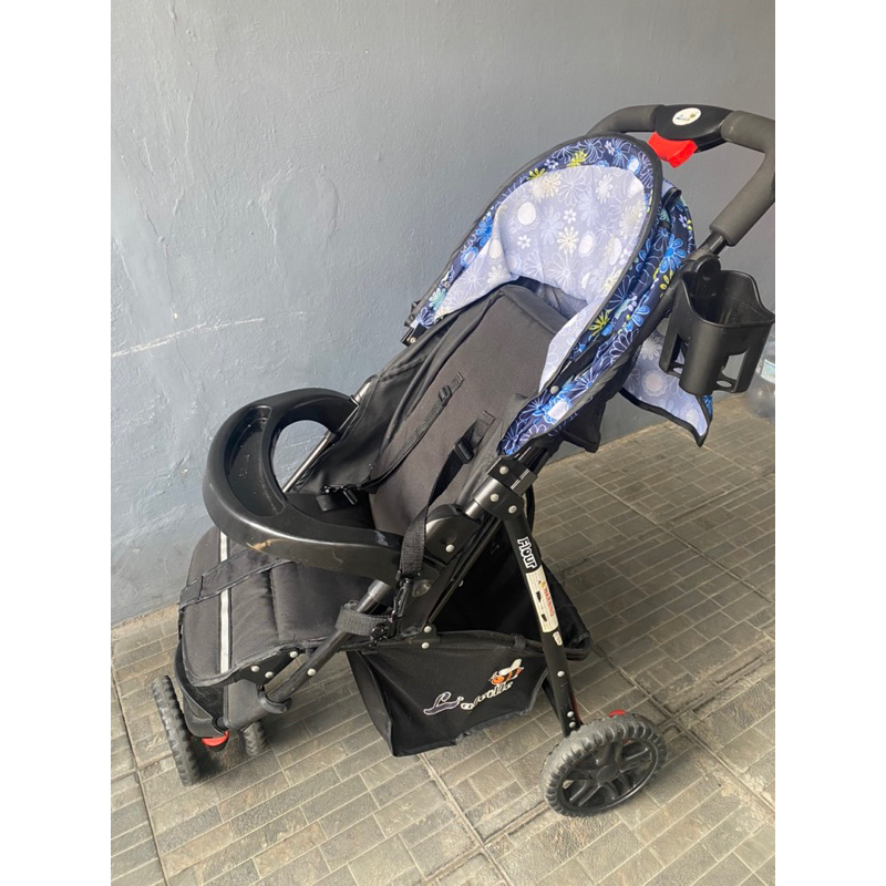preloved stroller bayi merk labeille