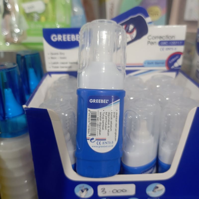 

TIP X CORECTION PEN GREEBEL BIRU GBC-120717 MURAH