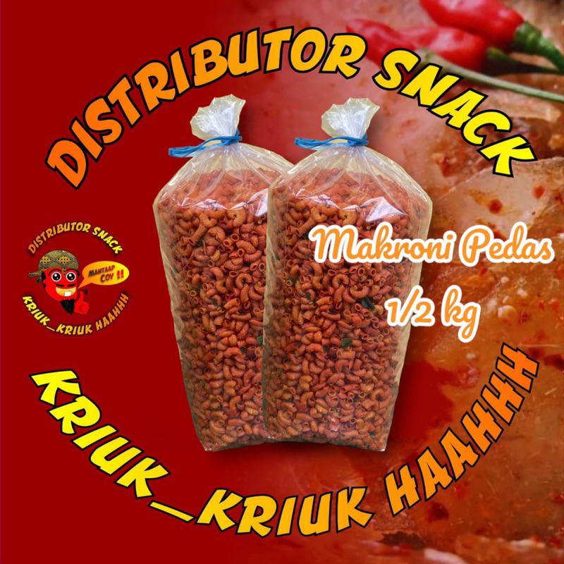 

Makroni pedas 1/2kg / makaroni 500gr