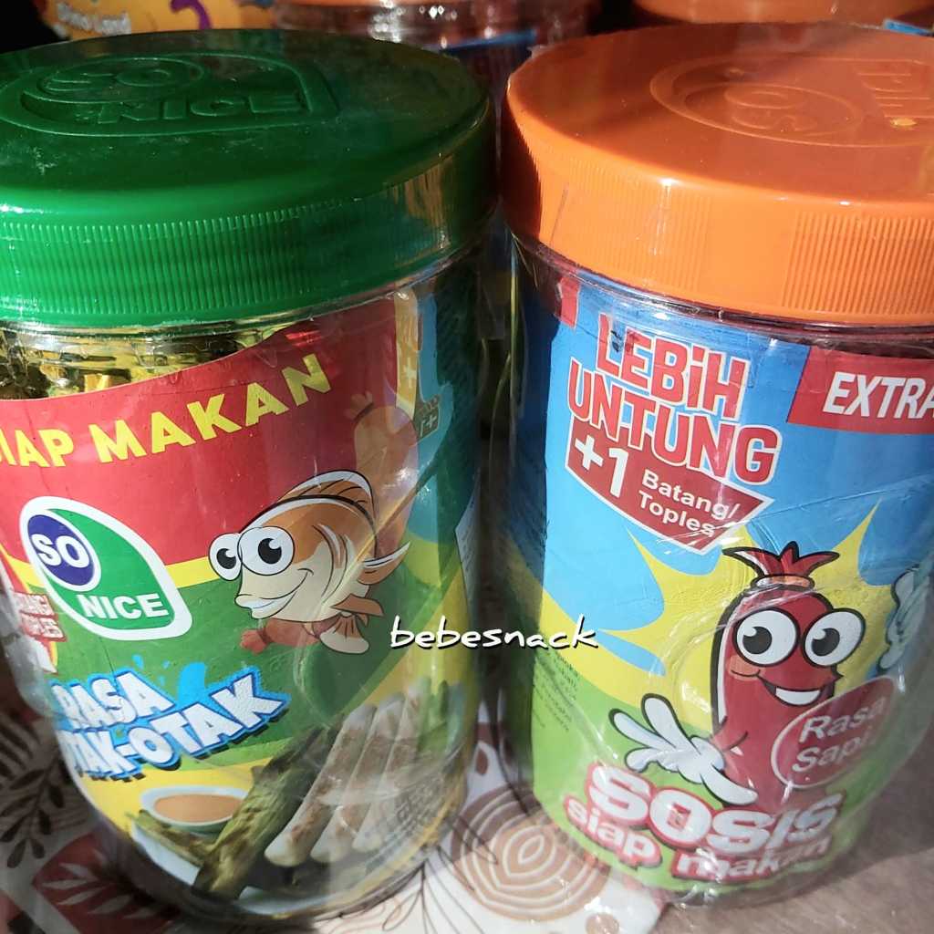 

SO NICE TOPLES SOSIS SIAP MAKAN ISI 24 PCS
